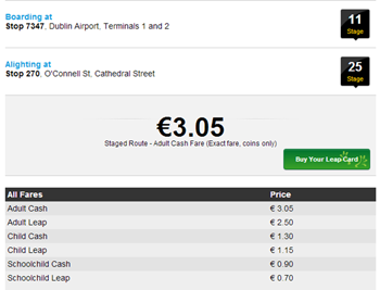 billete bus irlanda