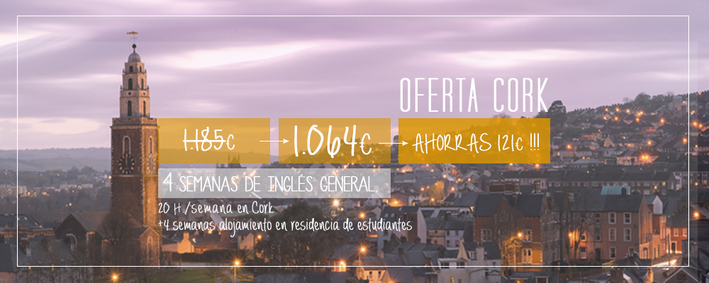 Oferta curso inglés Cork