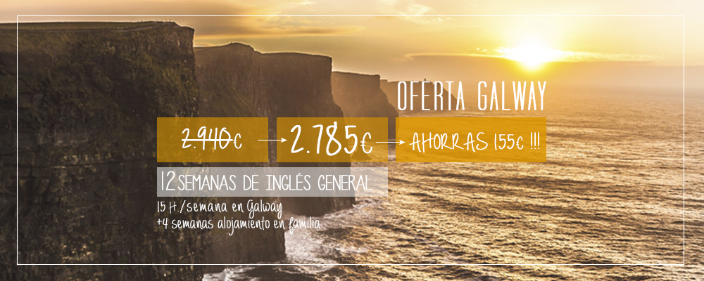 Oferta curso inglés Galway